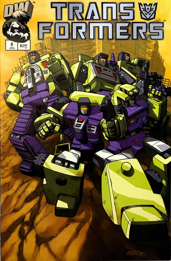 Transformers: Generation 1 #4 (2002) Dreamwave cover