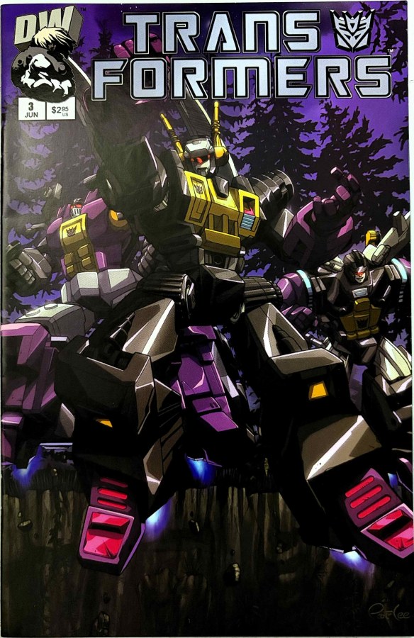 Transformers #3 (2002) Dreamwave cover