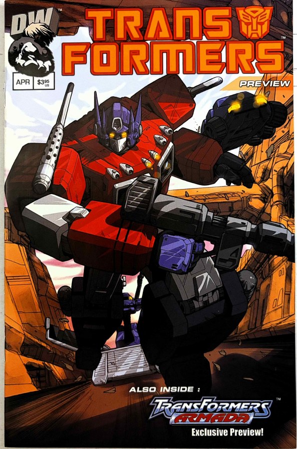 Transformers #Preview (2002) Dreamwave cover