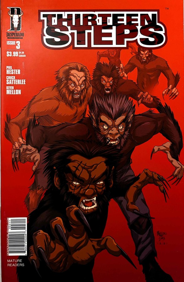 Thirteen Steps #3 (2007) Desperado First Printing cover