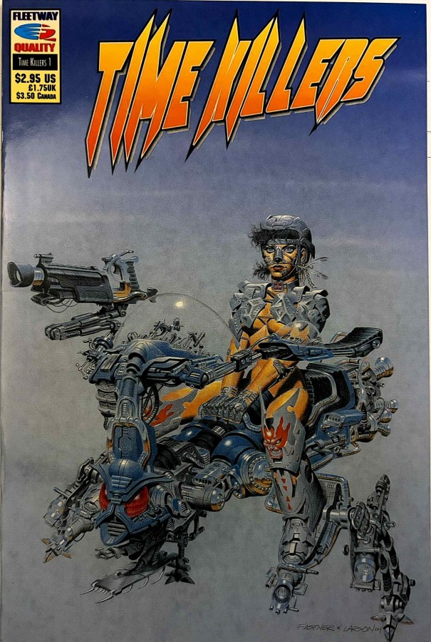 Time Killers #1 (1992) Fleetway/Quality cover