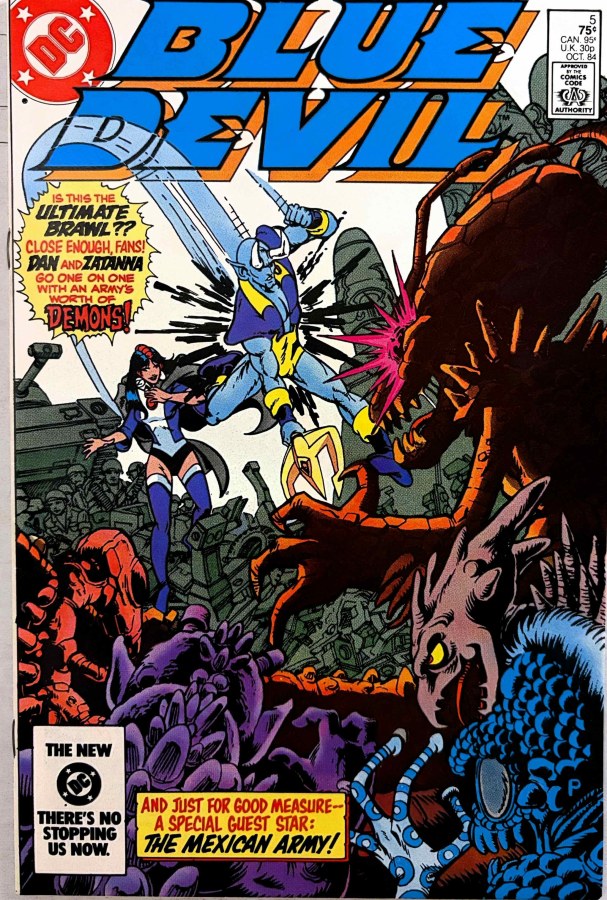 Blue Devil #5 (1984) DC cover