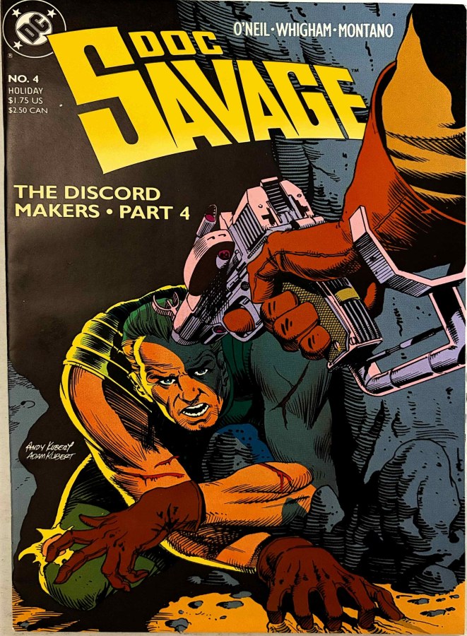 Doc Savage #4 (1988) DC cover