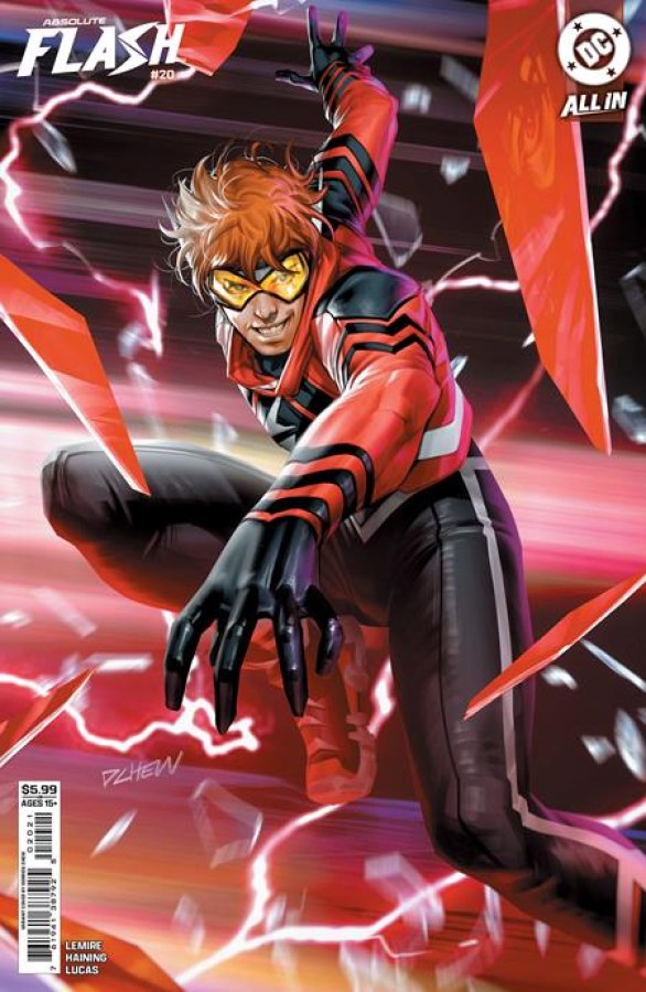 Absolute Flash #20 (2026) DC Cover B Derrick Chew Card Stock Var cover