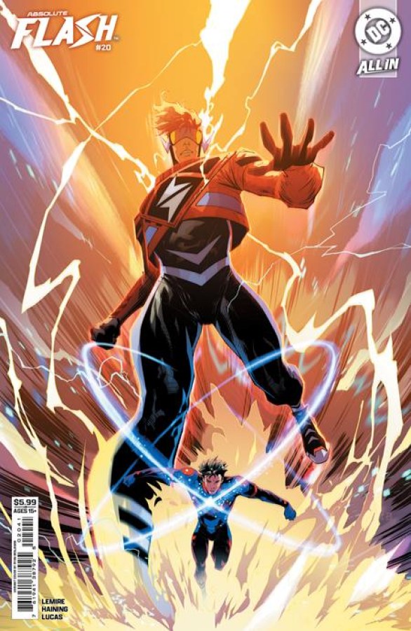 Absolute Flash #20 (2026) DC Cover D Ryan Benjamin Card Stock Var cover