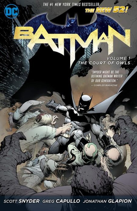 Batman TP Vol 01 the Court of Owls (N52) (2013) DC cover