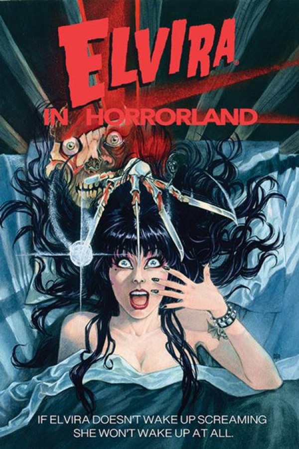 Elvira in Horrorland HC (2026) Dynamite cover
