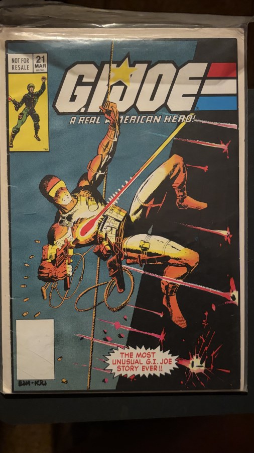 G.I. Joe: A Real American Hero #21 (1984) VF/NM cover
