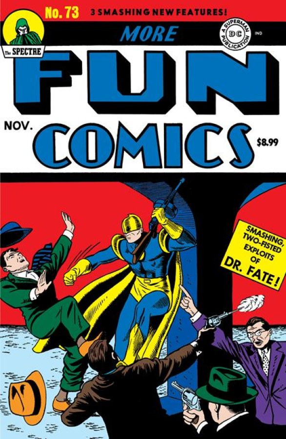 More Fun Comics: Facsimile Edition #73 (2025) DC Cover B Howard Sherman Foil Var cover