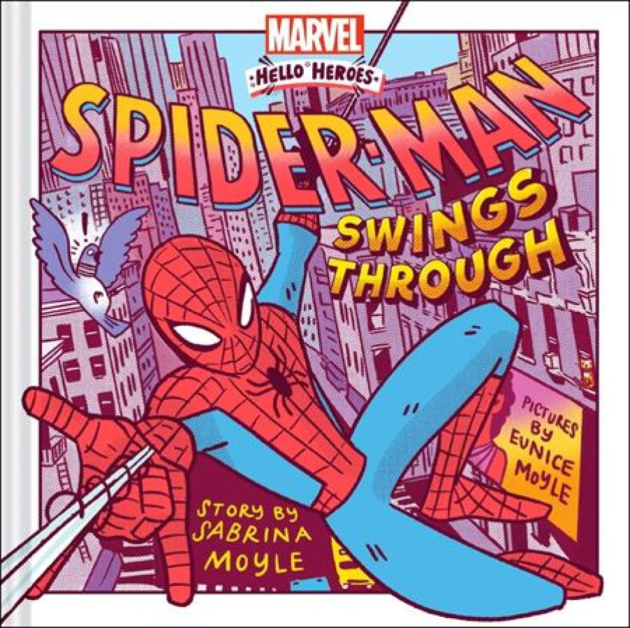 Spider-man Swings Through HC (A Marvel Hello Heroes Book) (2026) Abrams cover