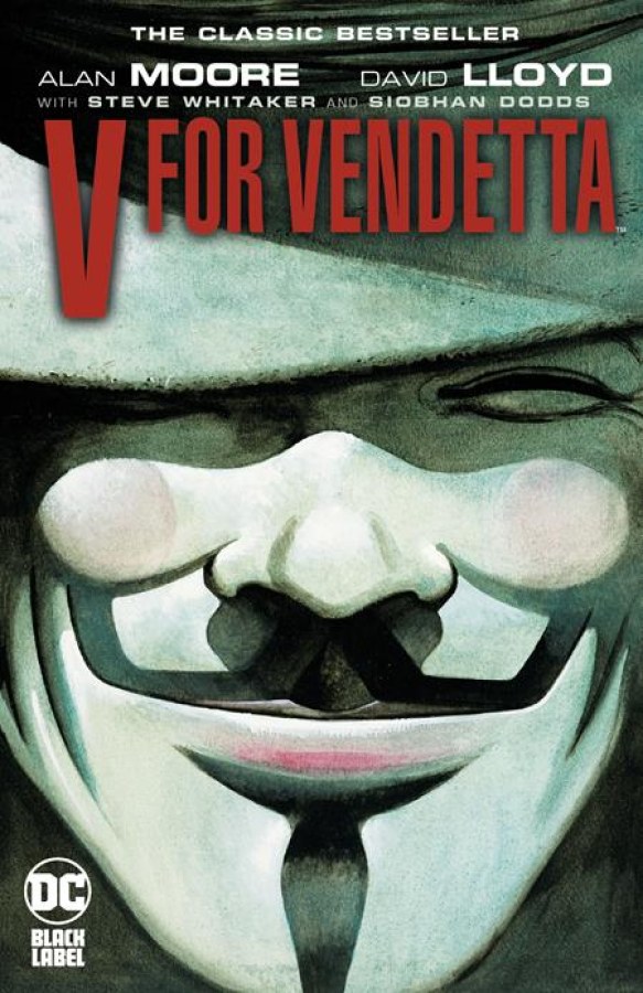 V for Vendetta Black Label Edition TP (2020) DC cover
