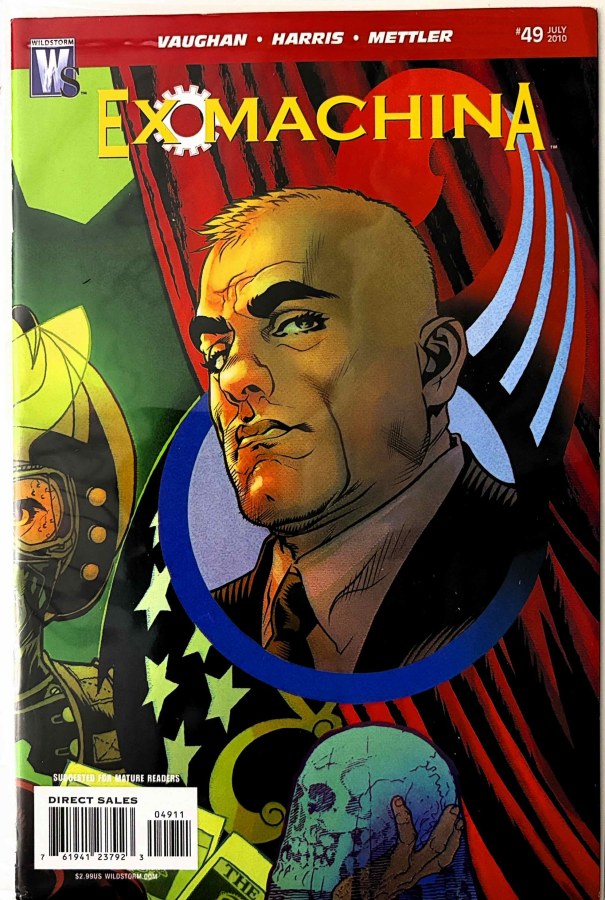 Ex Machina #49 (2010) Wildstorm cover