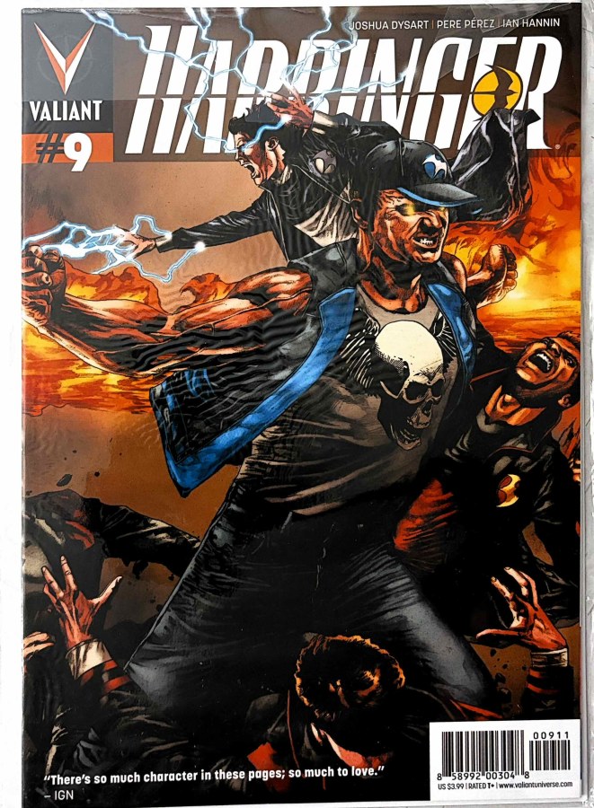 Harbinger #9 (2013) Valiant First Printing cover