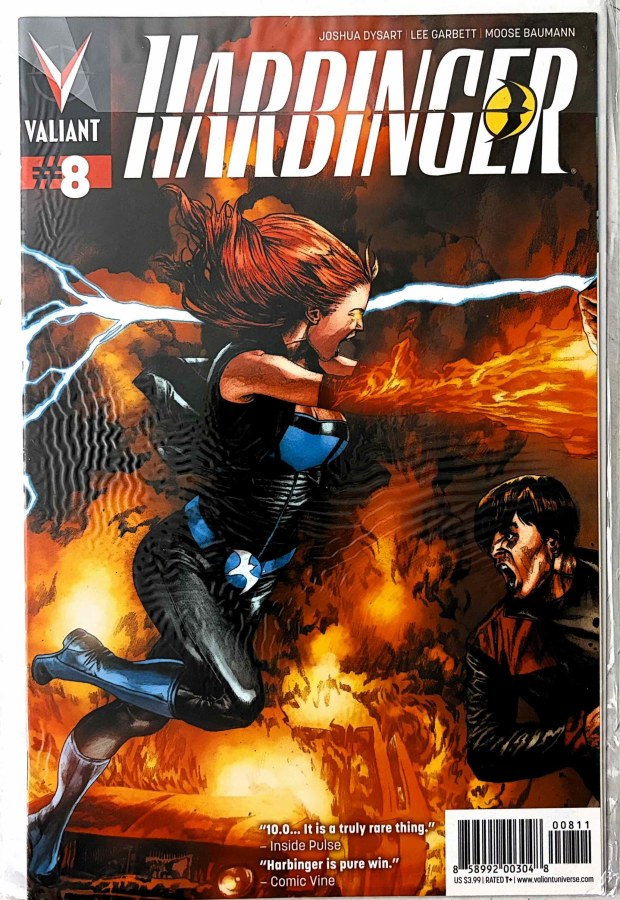 Harbinger #8 (2013) Valiant cover