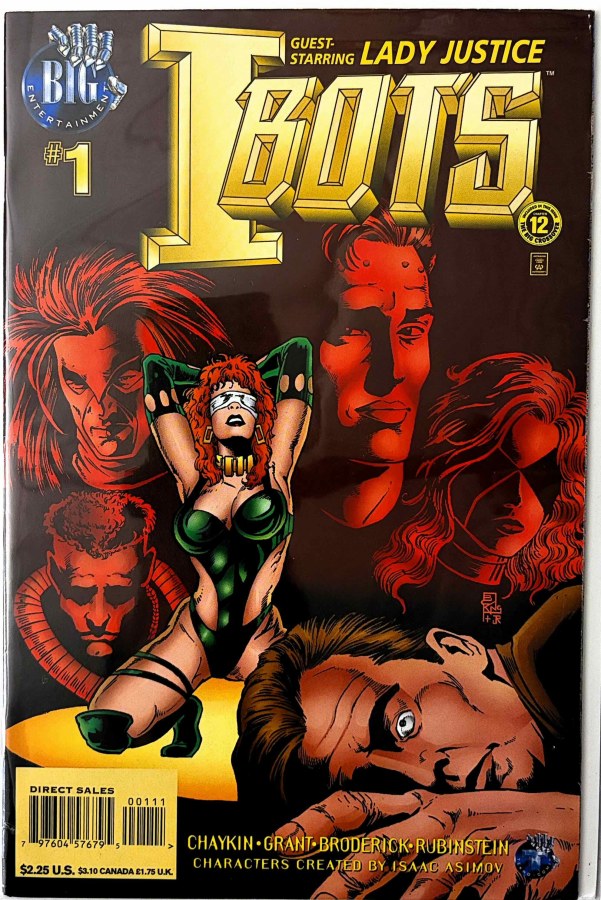 Isaac Asimov's I-BOTS #1 (1995) Big First Printing cover