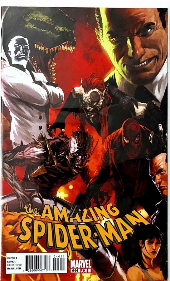The Amazing Spider-Man #644 (2010) Marvel First Printing cover