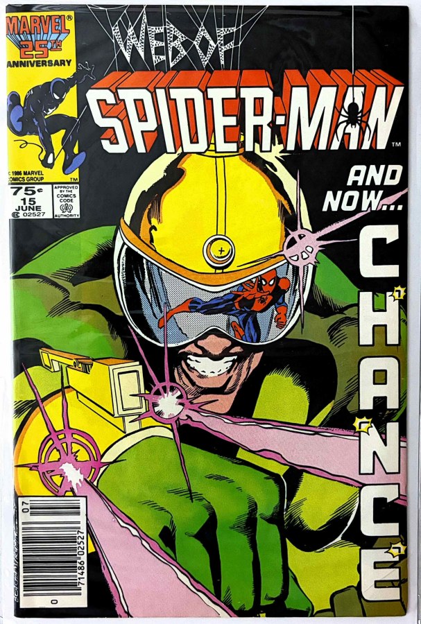 Web of Spider-Man #15 (1986) Marvel cover