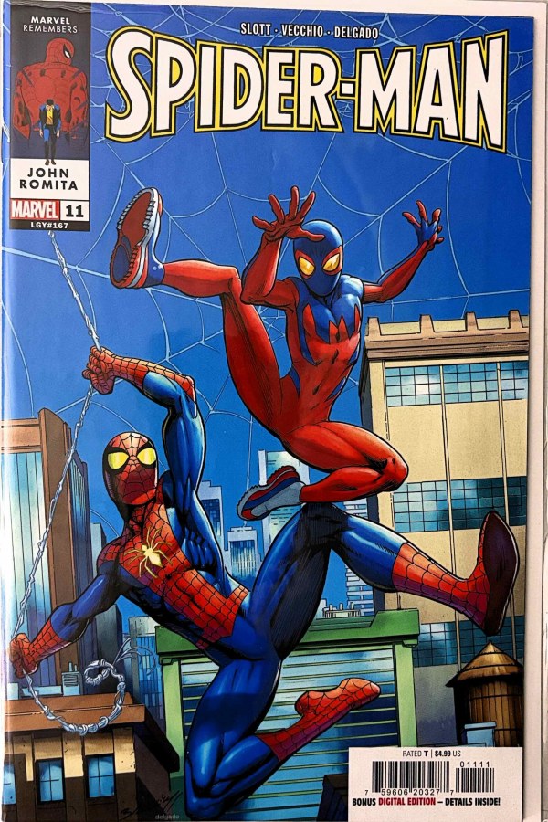 Spider-Man #11 (2023) Marvel First Printing cover