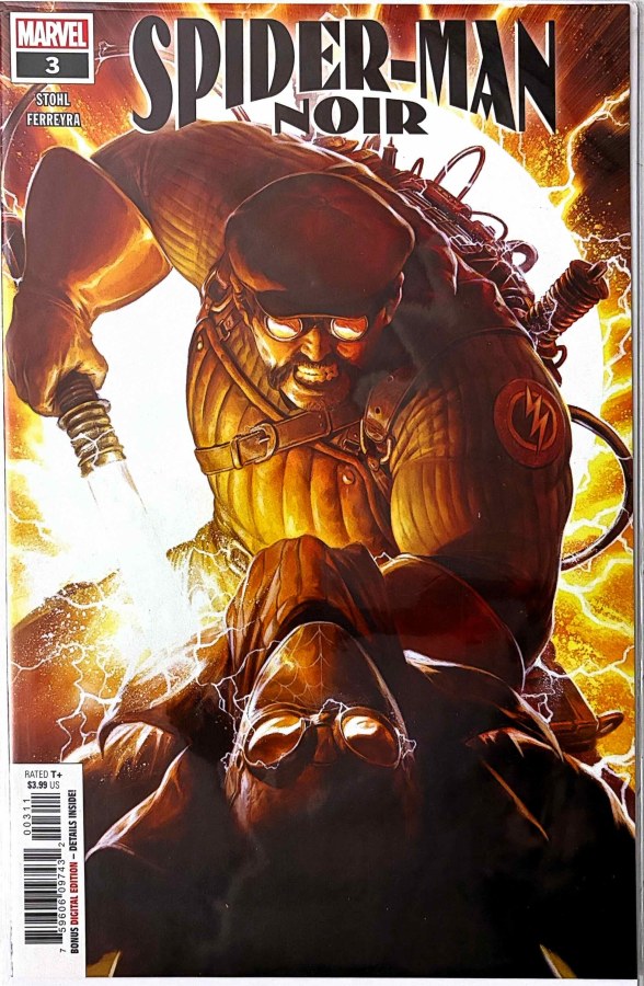 Spider-Man Noir #3 (2020) Marvel First Printing cover