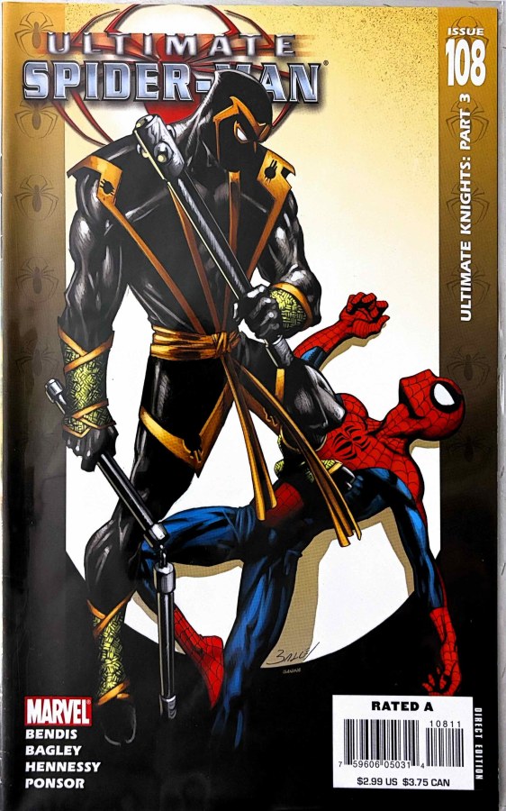 Ultimate Spider-Man #108 (2007) Marvel First Printing cover