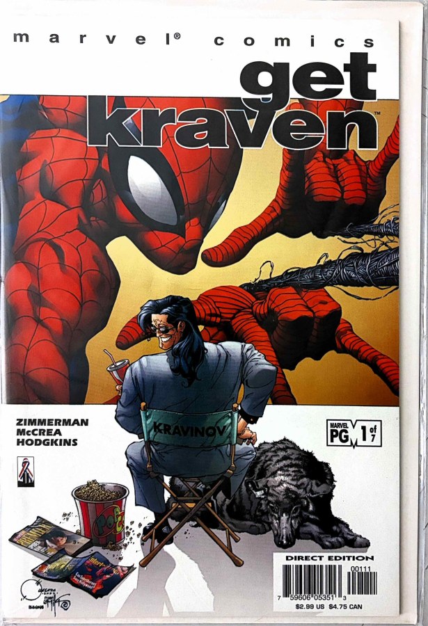 Spider-Man: Get Kraven #1 (2002) Marvel First Printing cover