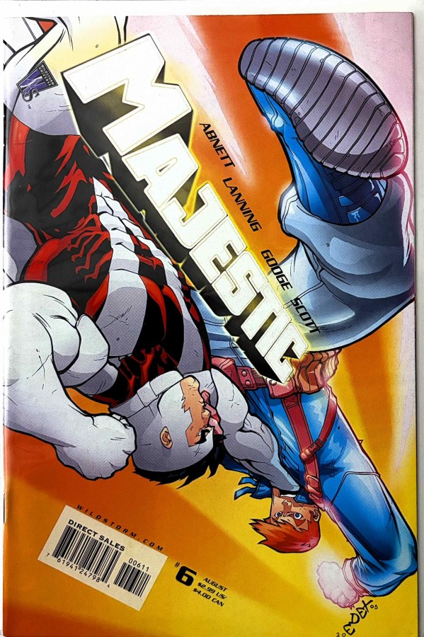 Majestic #6 (2005) Wildstorm cover
