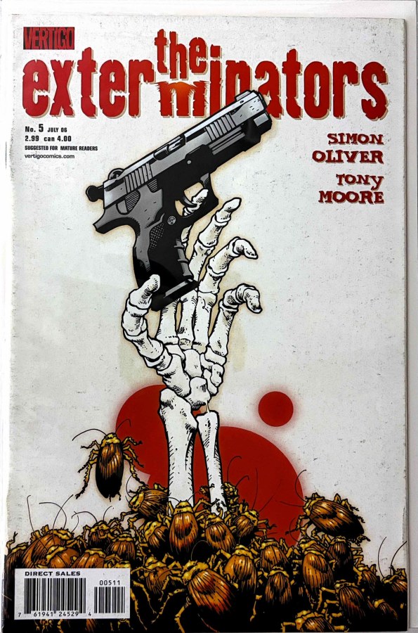 The Exterminators #5 (2006) Vertigo First Printing cover