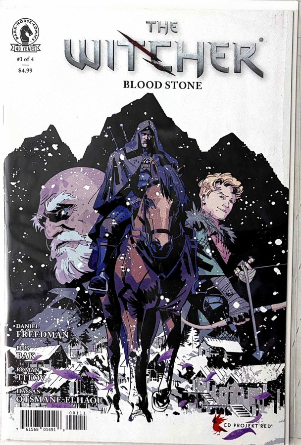 The Witcher: Blood Stone #1 (2026) Dark Horse First Printing cover