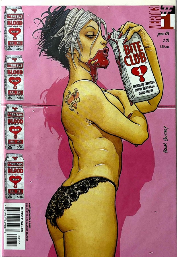 Bite Club #1 (2004) Vertigo First Printing cover
