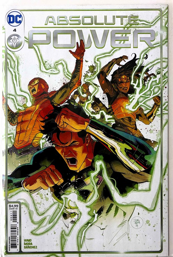 Absolute Power #4 (2024) DC cover
