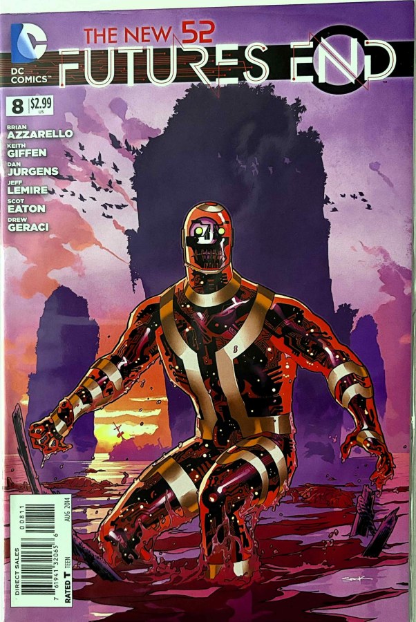 The New 52: Futures End #8 (2014) DC First Printing cover