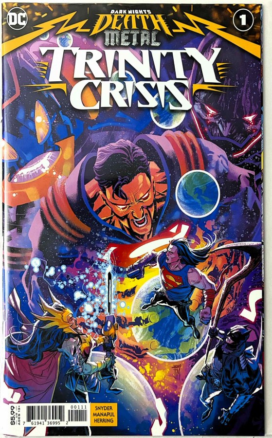 Dark Nights: Death Metal Trinity Crisis #1 (2020) DC First Printing cover