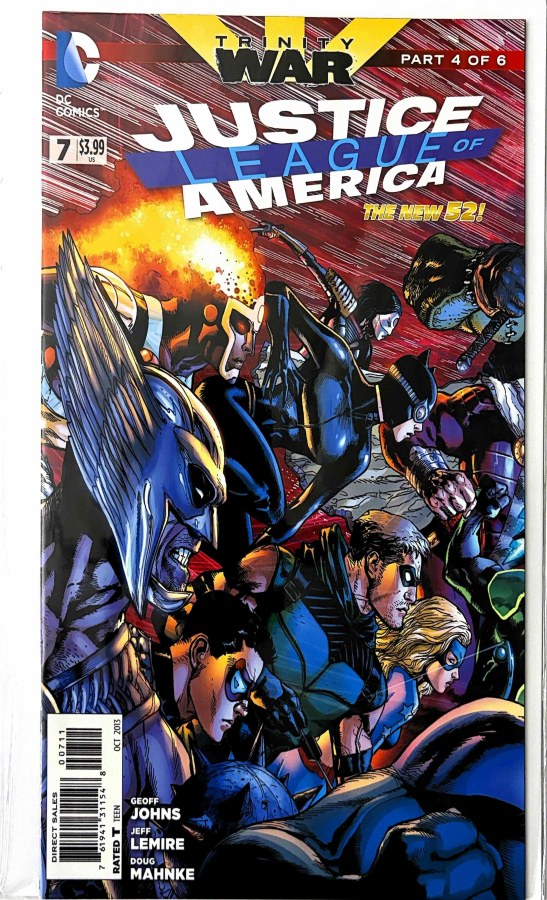 Justice League of America #7 (2013) DC cover