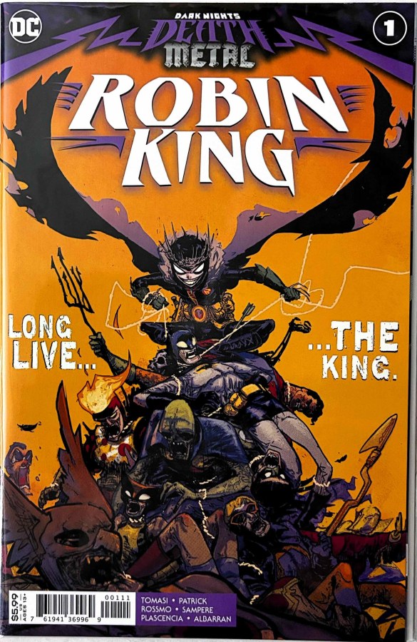 Dark Nights: Death Metal Robin King #1 (2020) DC First Printing cover