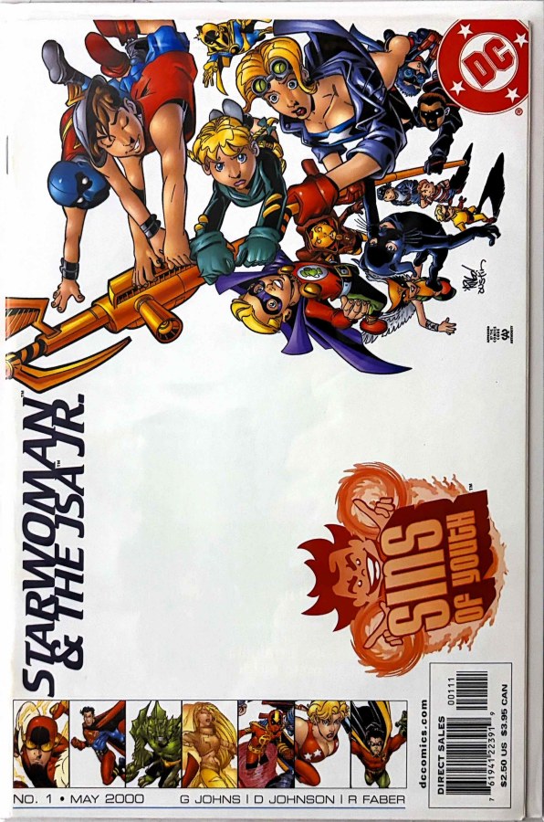 Sins of Youth: Starwoman and the JSA #1 (2000) DC First Printing cover