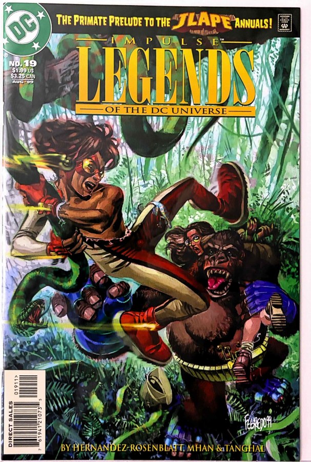 Legends of the DC Universe #19 (1999) DC First Printing cover