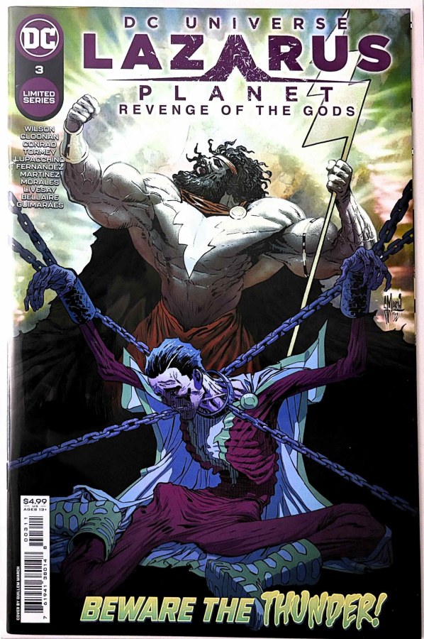 Lazarus Planet: Revenge of the Gods #3 (2023) DC First Printing cover