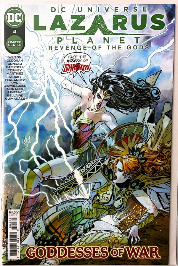 Lazarus Planet: Revenge of the Gods #4 (2023) DC First Printing cover