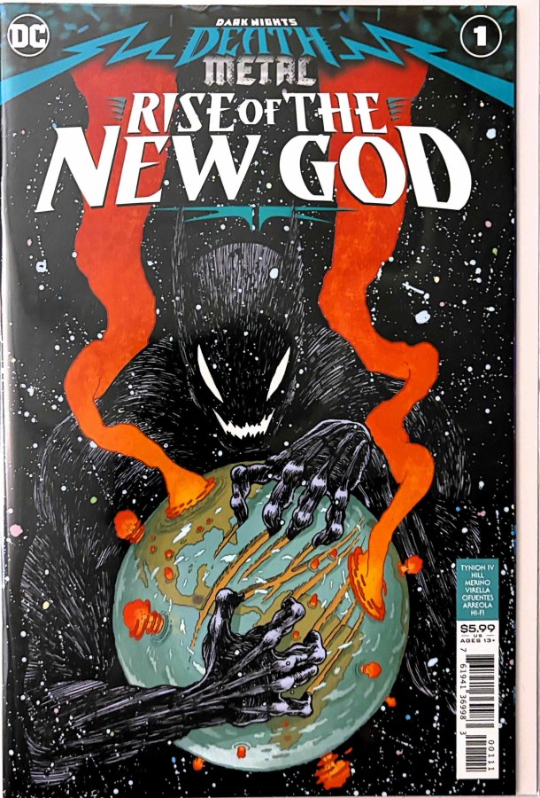 Dark Nights: Death Metal Rise of the New God #1 (2020) DC cover