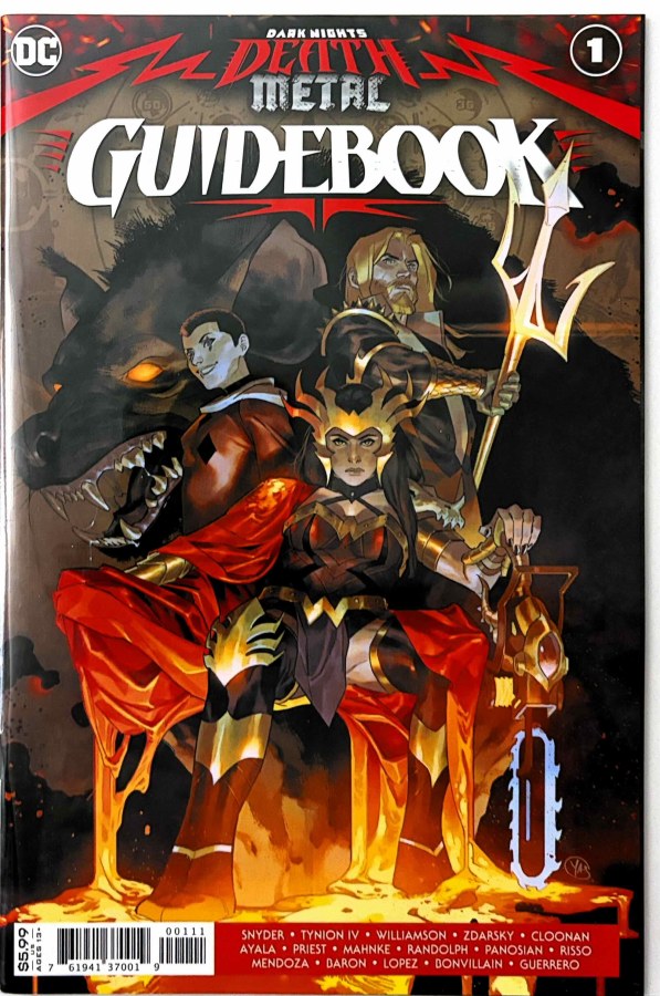 Dark Nights: Death Metal Guidebook #1 (2020) DC First Printing cover