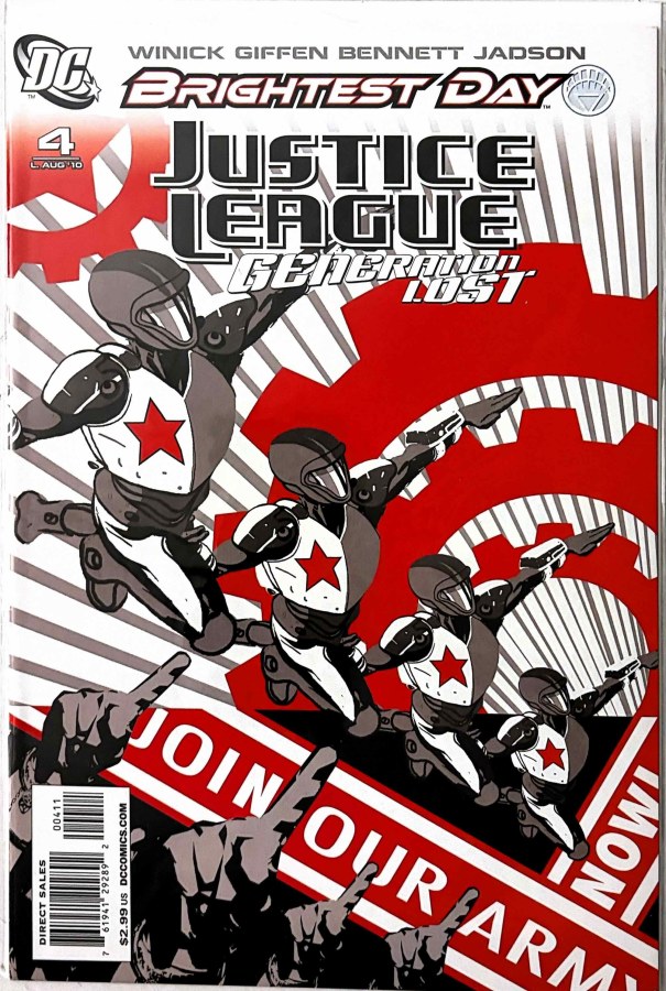 Justice League: Generation Lost #4 (2010) DC cover