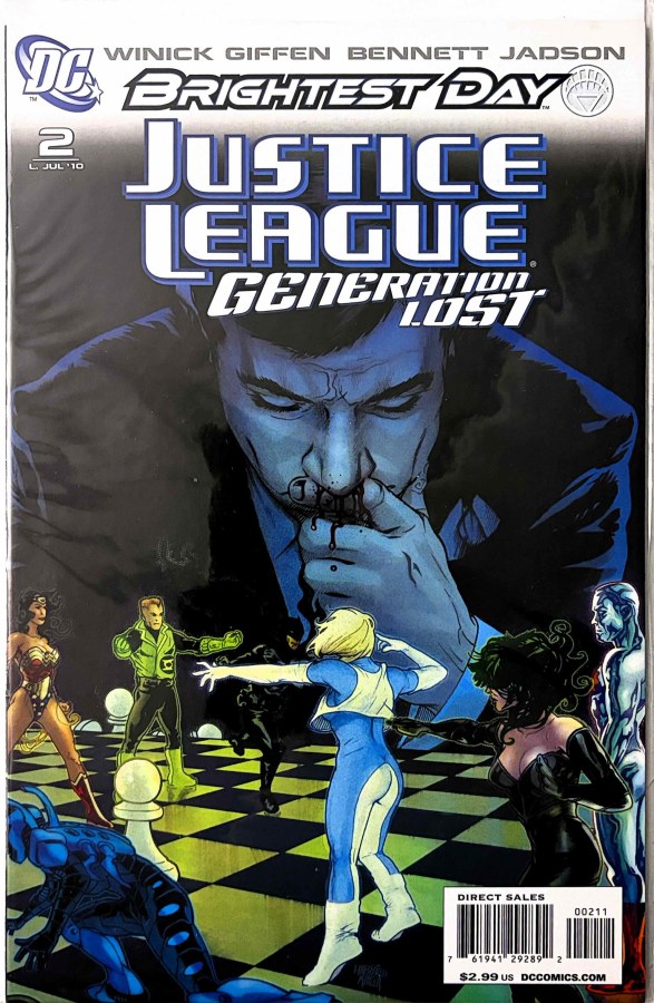 Justice League: Generation Lost #2 (2010) DC cover
