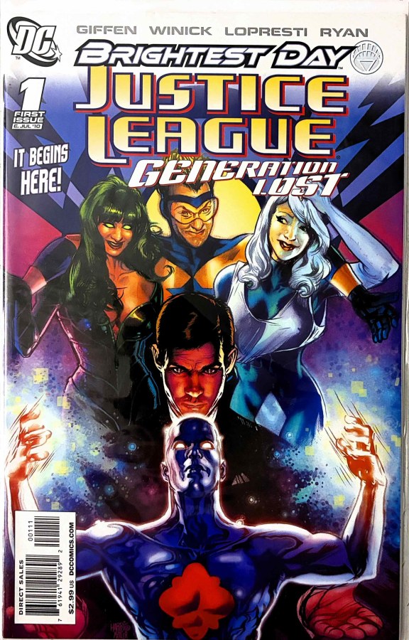 Justice League: Generation Lost #1 (2010) DC cover