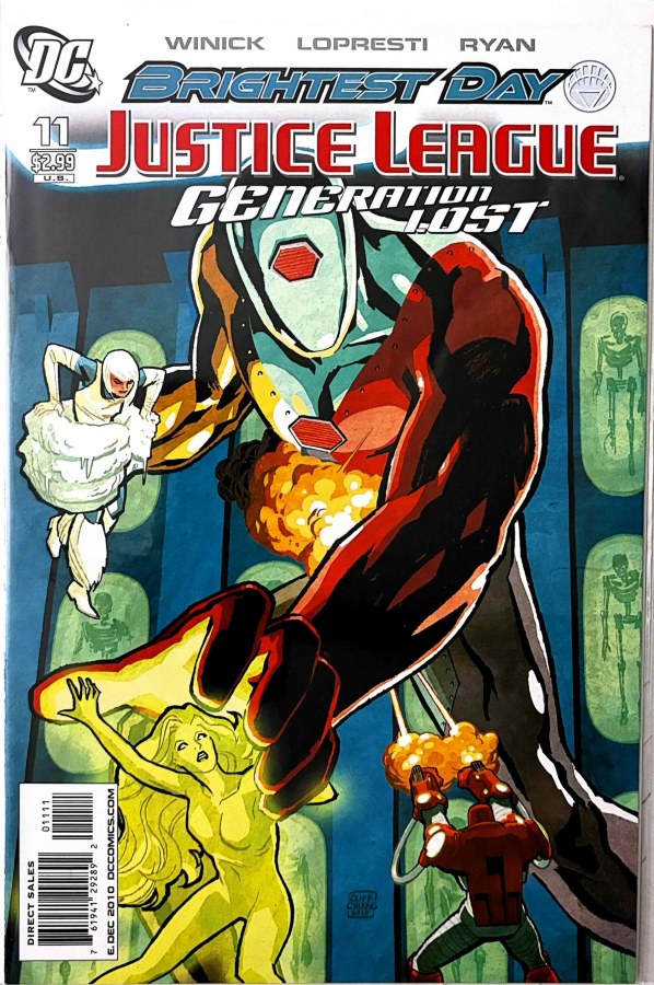 Justice League: Generation Lost #11 (2010) DC First Printing cover