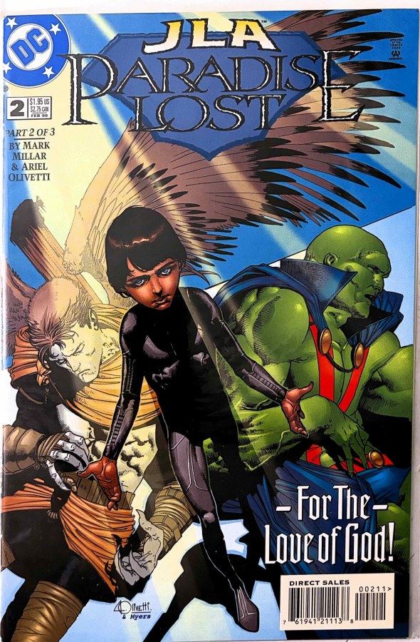 JLA: Paradise Lost #2 (1998) DC First Printing cover