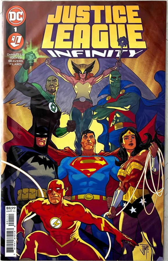 Justice League Infinity #1 (2021) DC cover