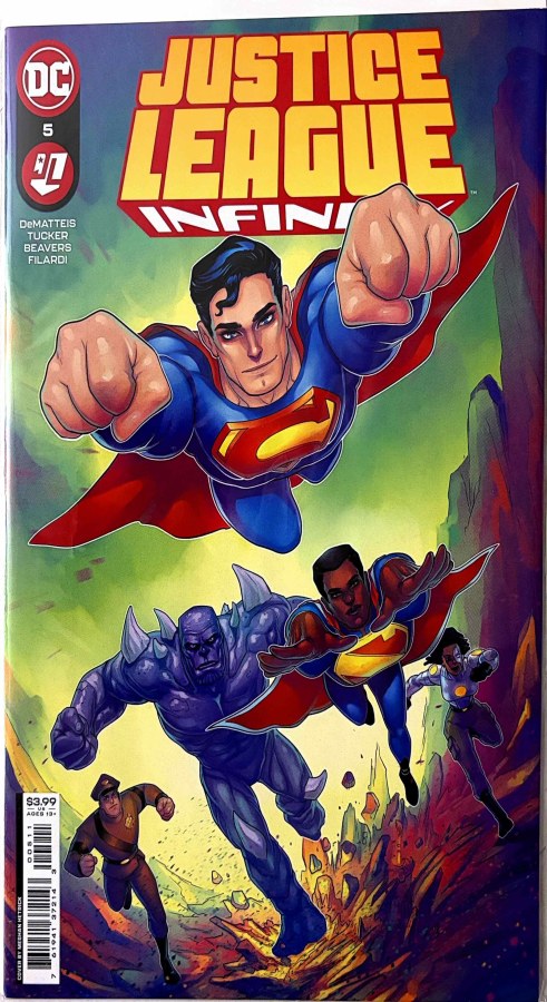 Justice League Infinity #5 (2021) DC cover