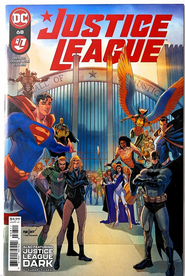 Justice League #68 (2021) DC First Printing cover