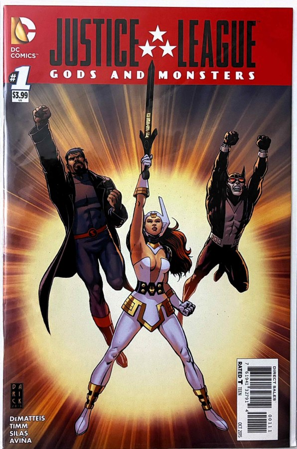 Justice League: Gods & Monsters #1 (2015) DC Darwyn Cooke Cover cover