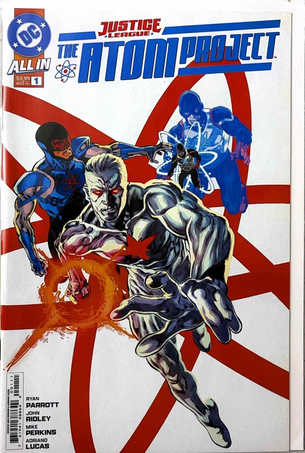 Justice League: The Atom Project #1 (2025) DC First Printing cover